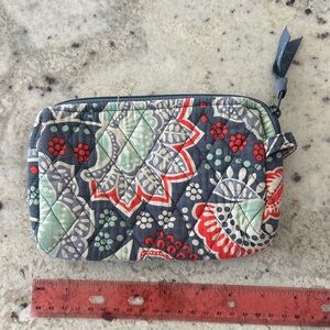 Vera Bradley Floral Quilted Makeup Bag